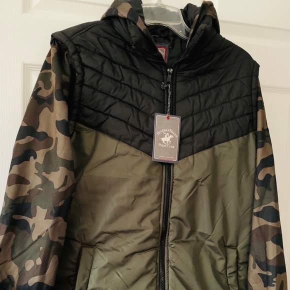 Beverly Hills Polo Club Hooded Jacket - Picture 1 of 4